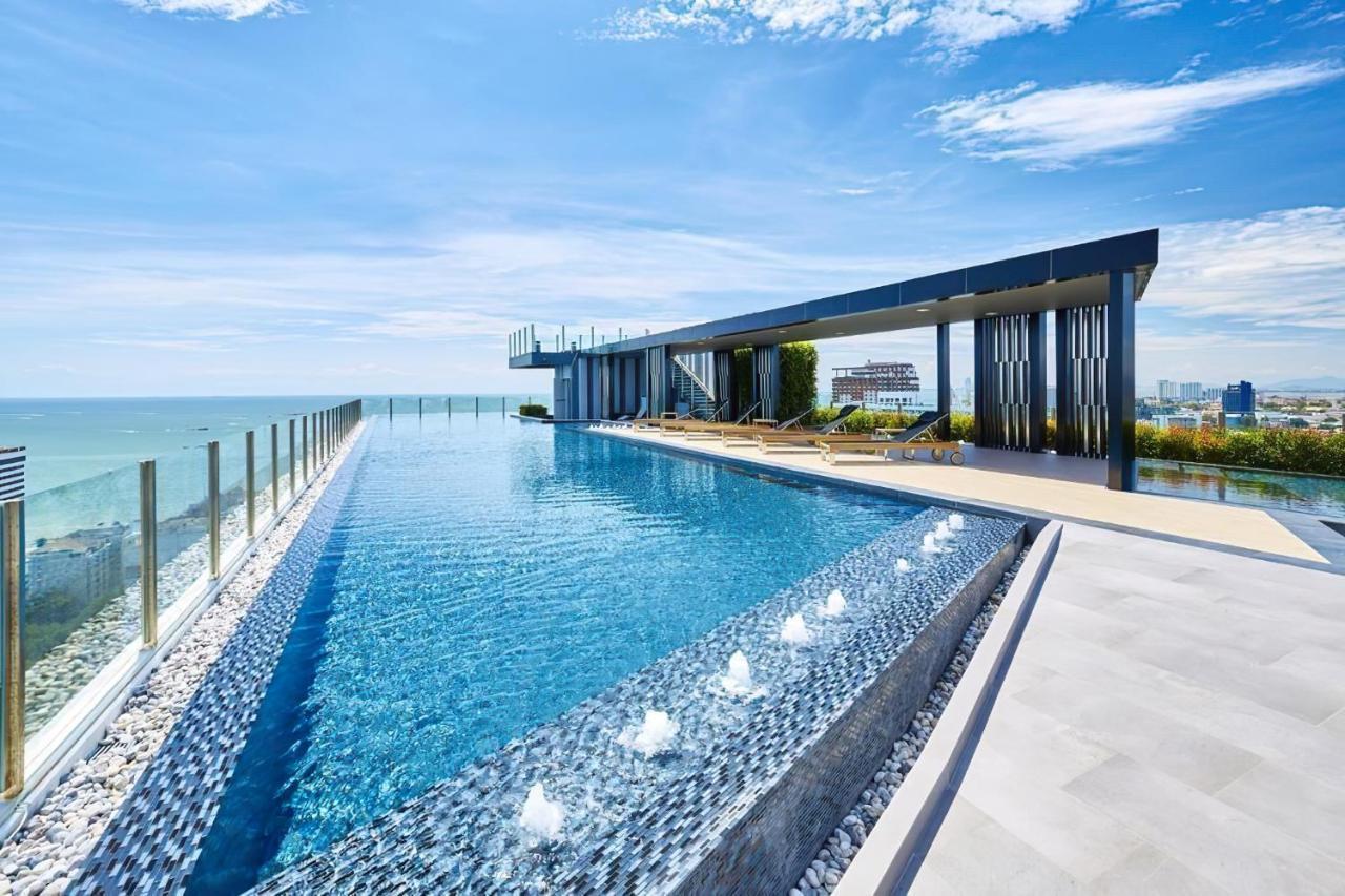 Great Location With Infinity Pool -Central Pattaya Apartment Екстериор снимка