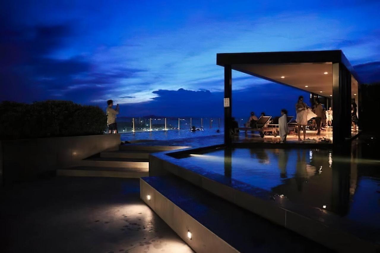 Great Location With Infinity Pool -Central Pattaya Apartment Екстериор снимка