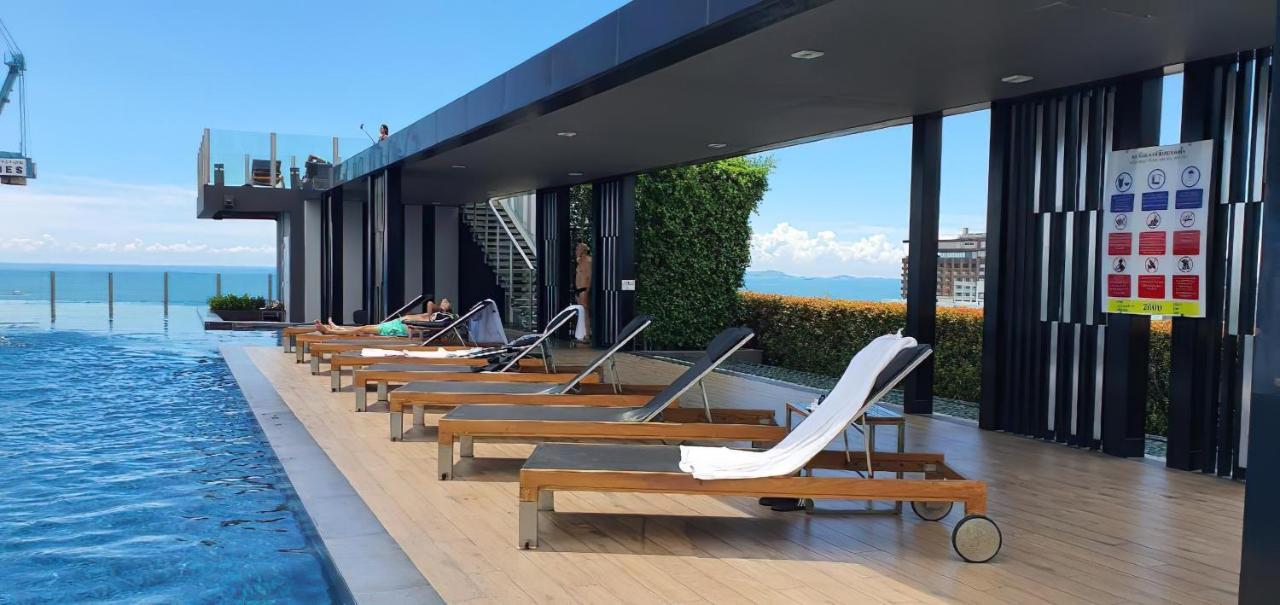 Great Location With Infinity Pool -Central Pattaya Apartment Екстериор снимка